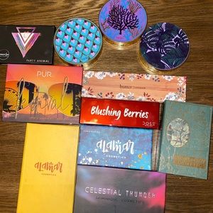 Eyeshadow, and blush pallets!